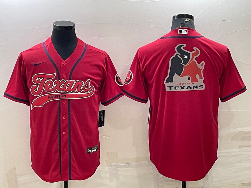 Men's Houston Texans Red Game Jerseys
