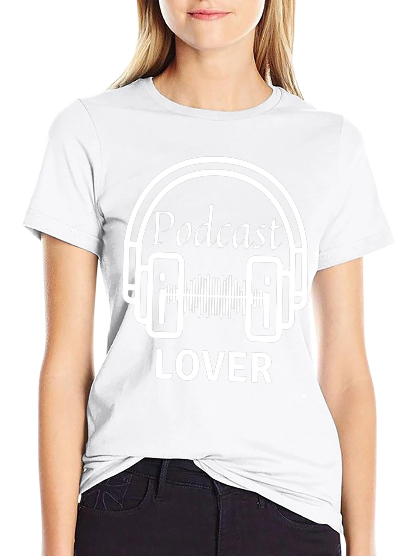 Podcast Lover T-Shirt - Audio Enthusiast Tee