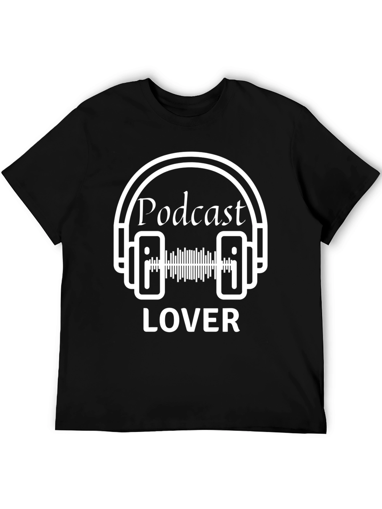Podcast Lover T-Shirt - Audio Enthusiast Tee