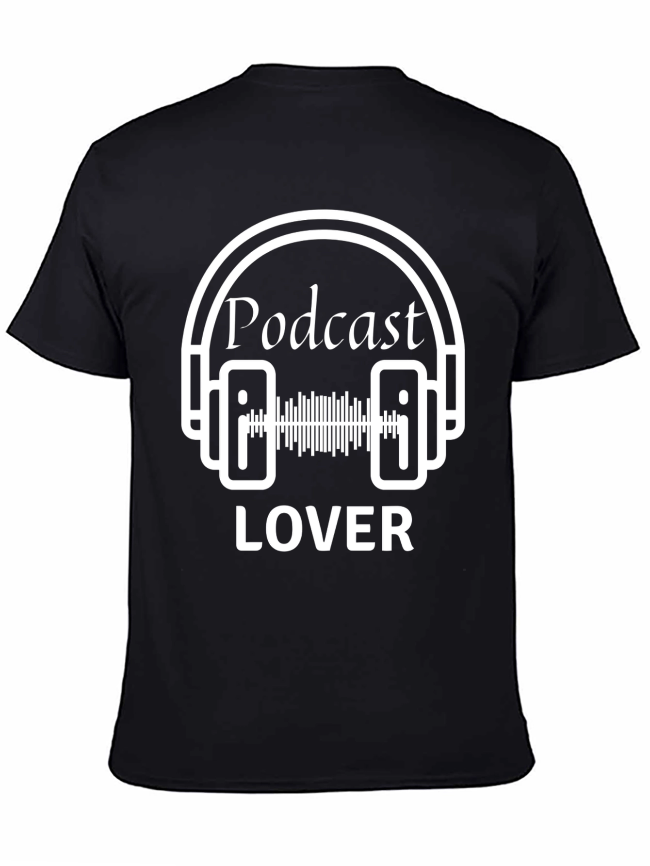 Podcast Lover T-Shirt - Audio Enthusiast Tee