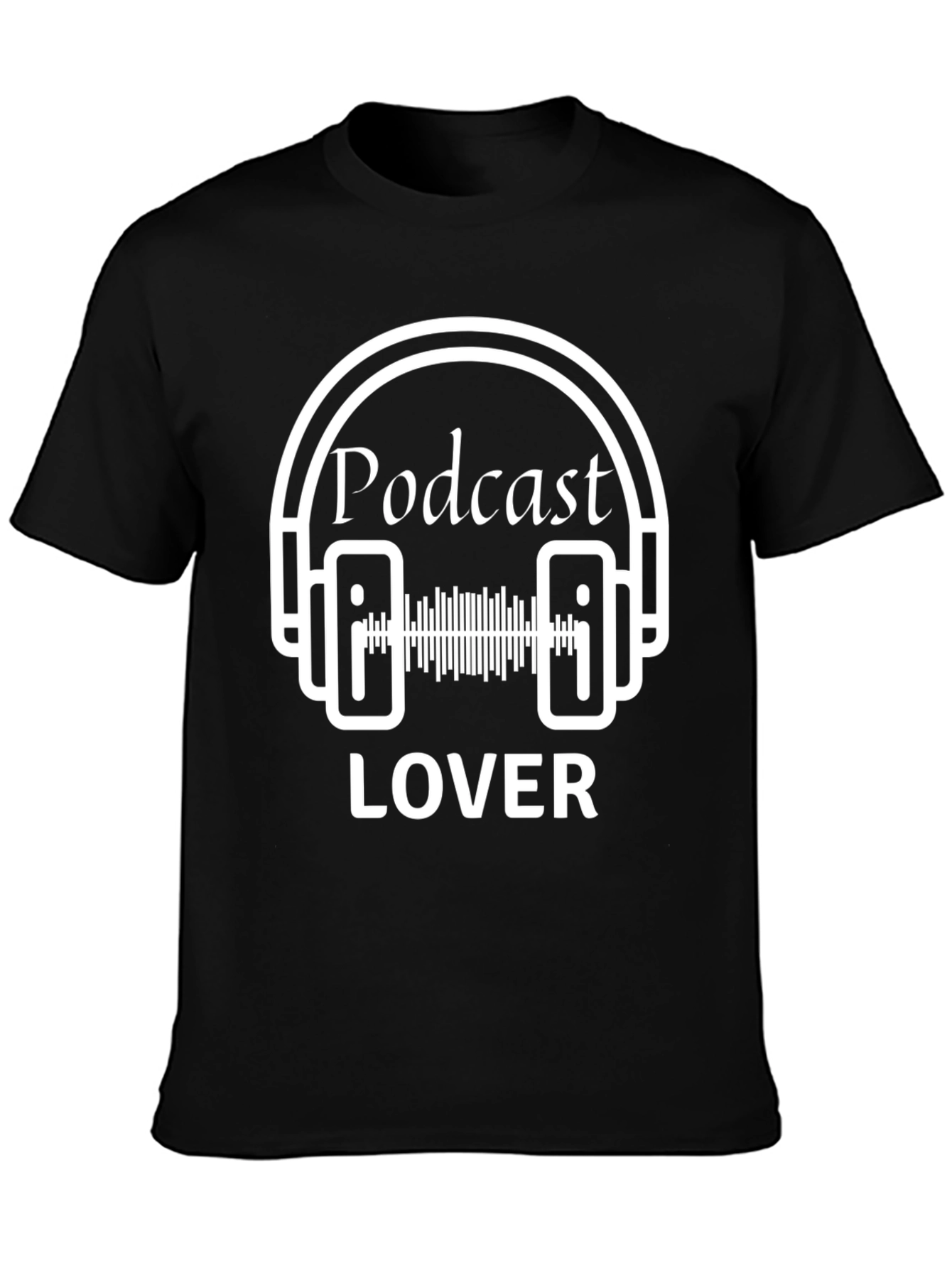 Podcast Lover T-Shirt - Audio Enthusiast Tee