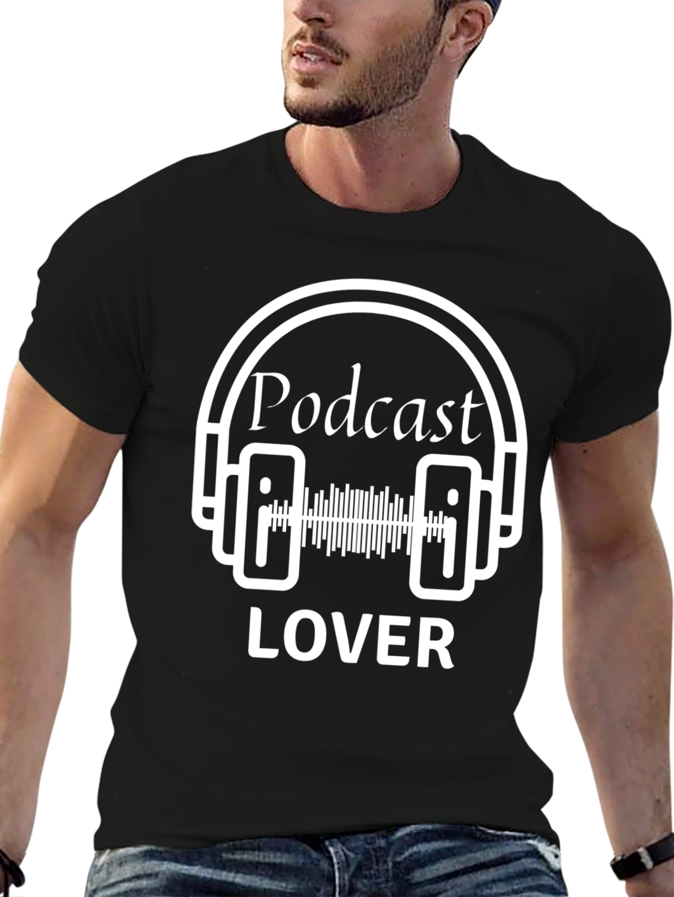 Podcast Lover T-Shirt - Audio Enthusiast Tee