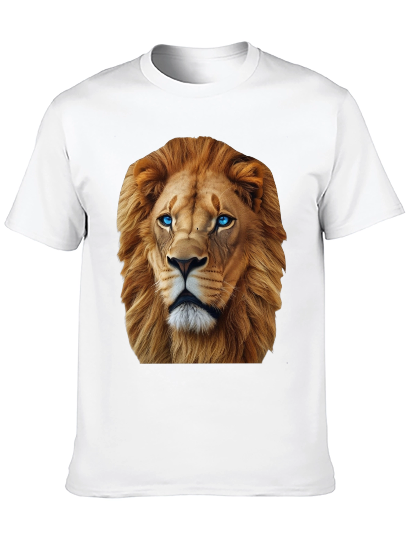 Lion Graphic Tee - Bold Animal Print