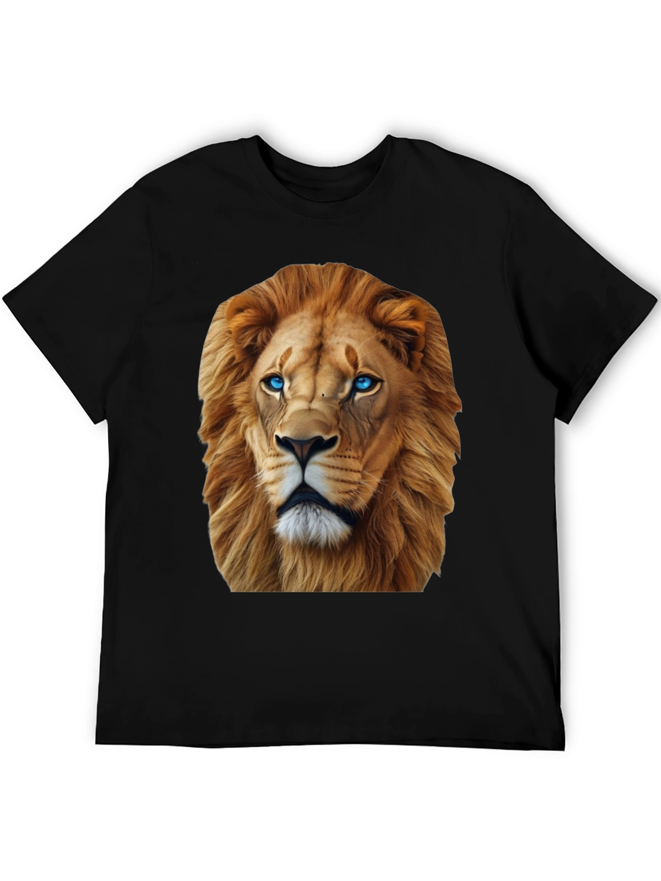 Lion Graphic Tee - Bold Animal Print