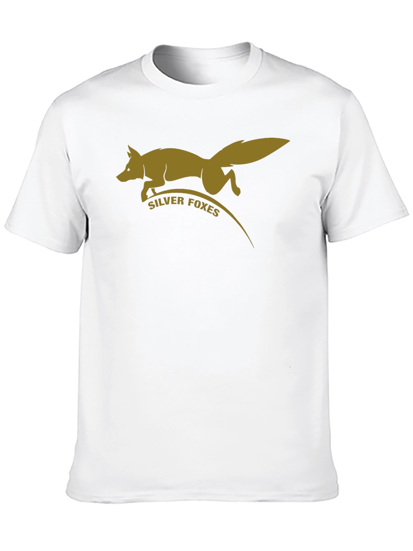 Silver Foxes Black Graphic Tee