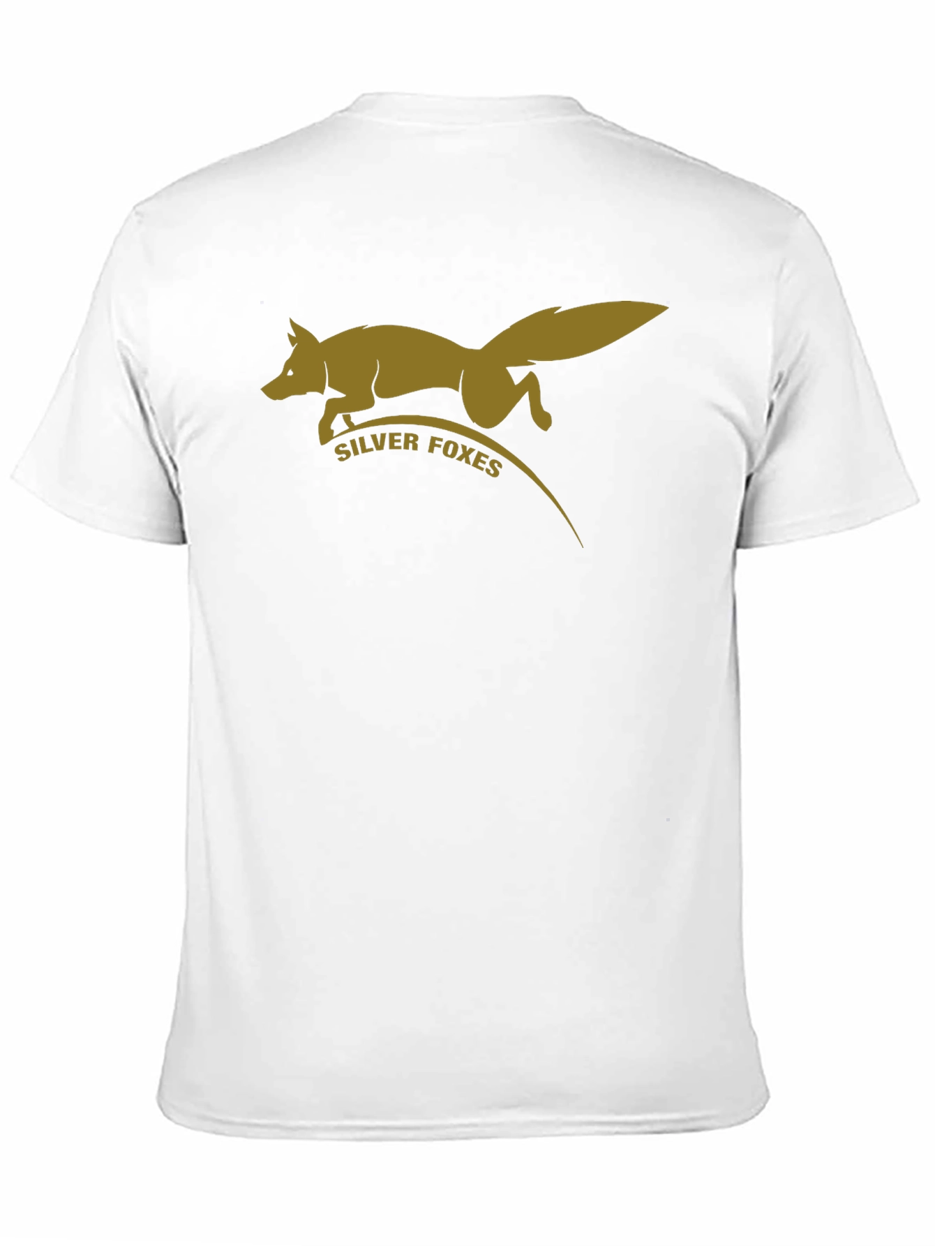 Silver Foxes Black Graphic Tee