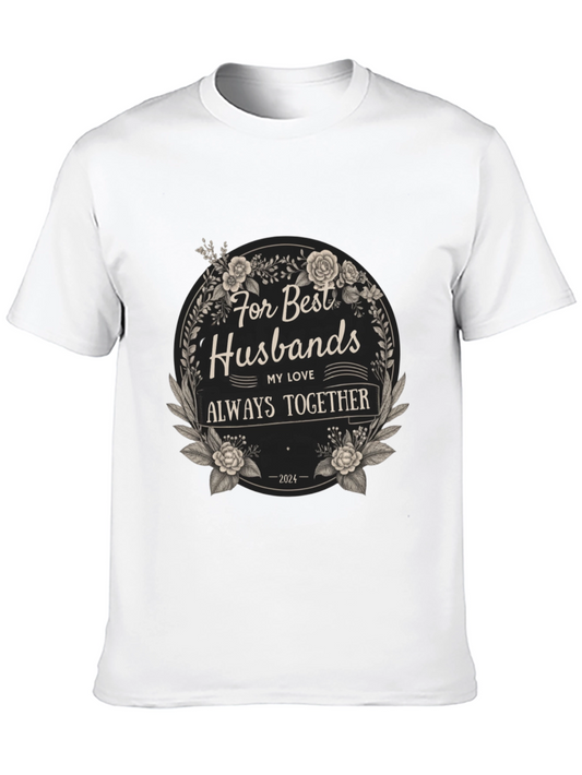 For Best Husbands T-Shirt - Anniversary Gift