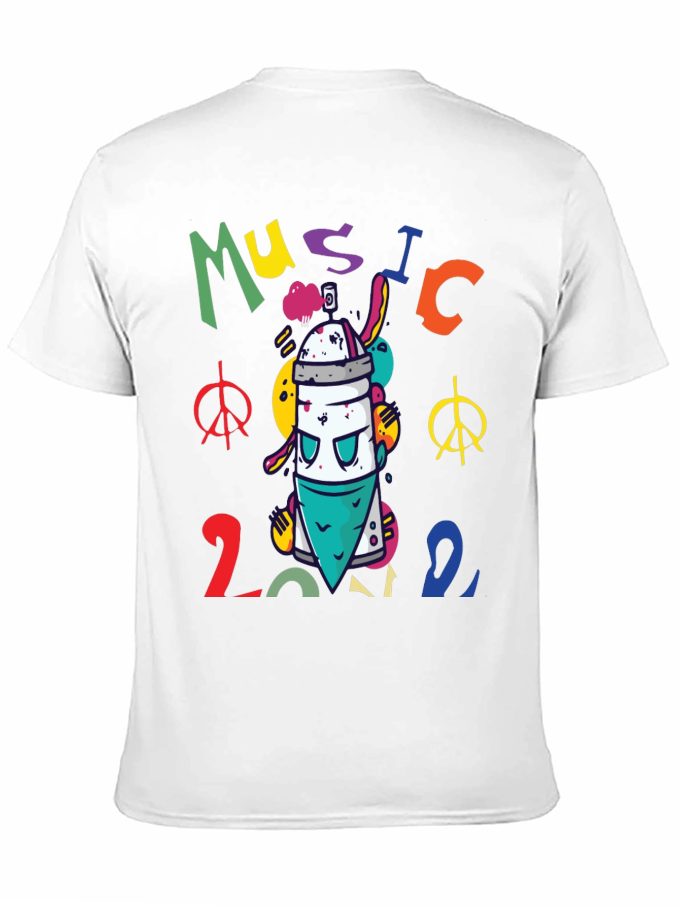 Music 2022 Graffiti Style Graphic Tee