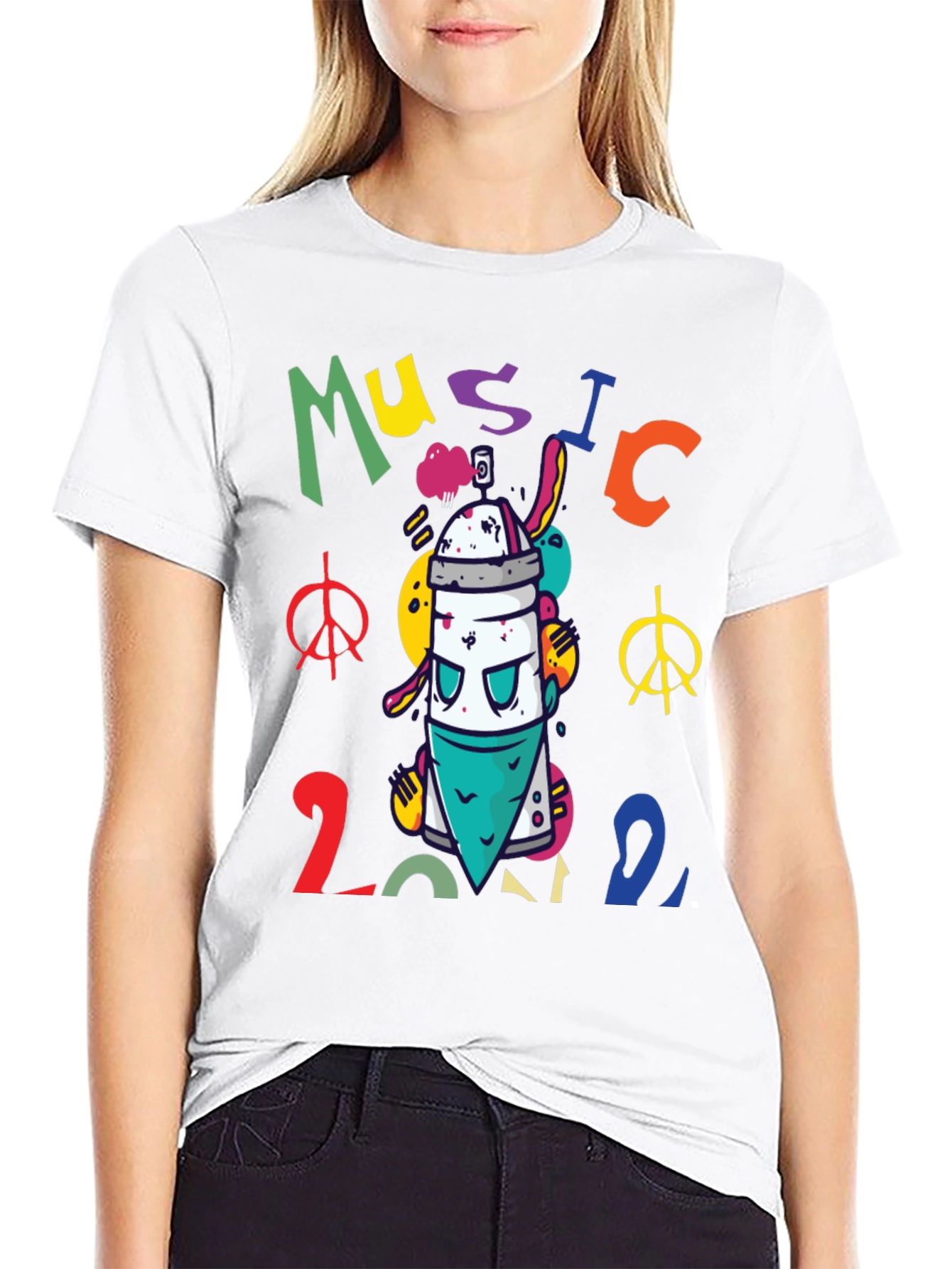 Music 2022 Graffiti Style Graphic Tee