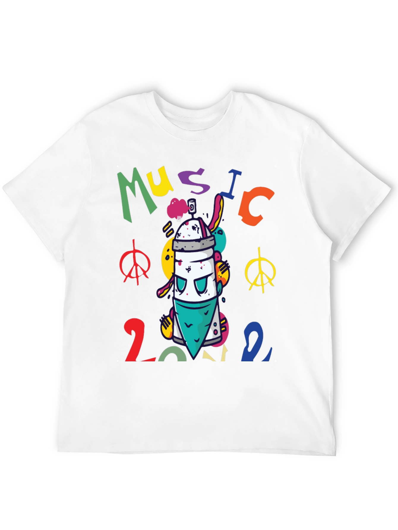 Music 2022 Graffiti Style Graphic Tee