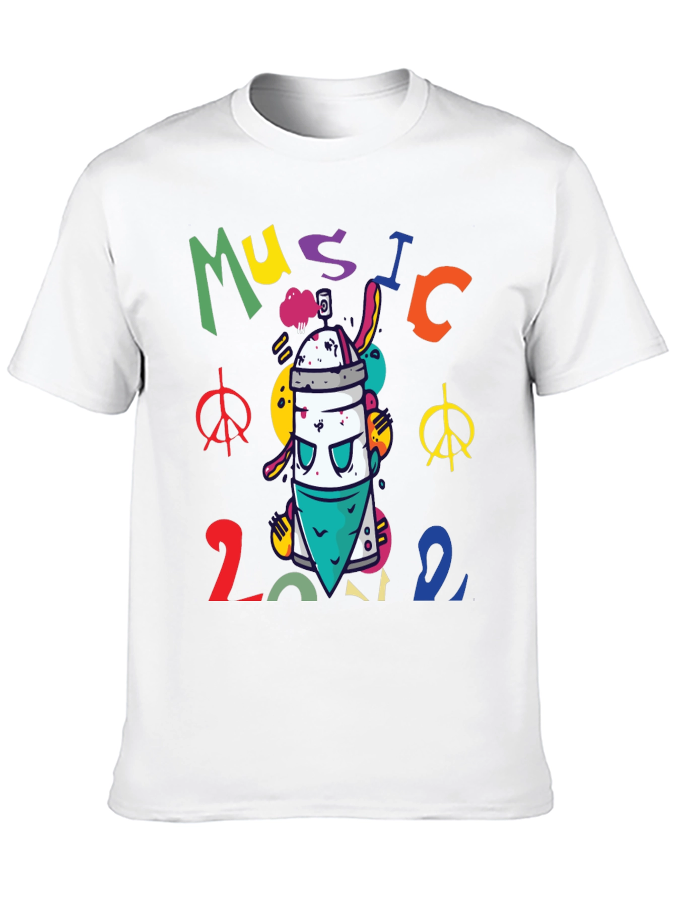 Music 2022 Graffiti Style Graphic Tee