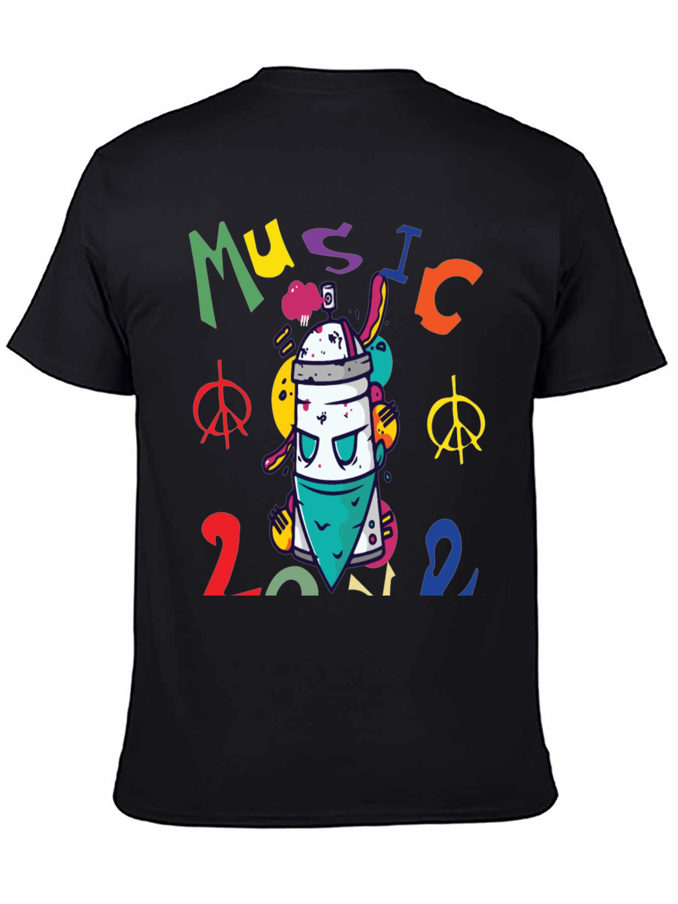 Music 2022 Graffiti Style Graphic Tee
