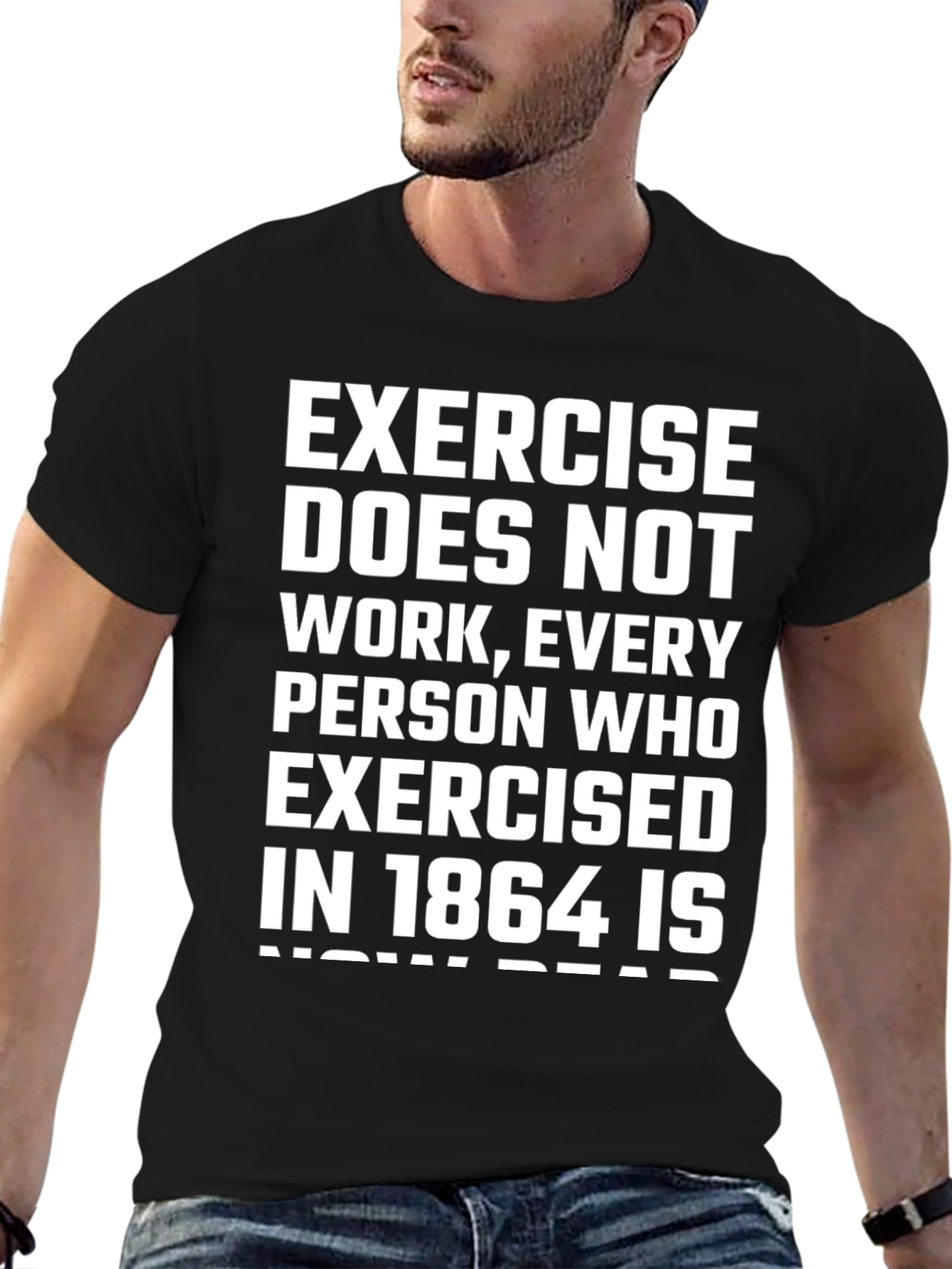 Funny Exercise Dead T-Shirt