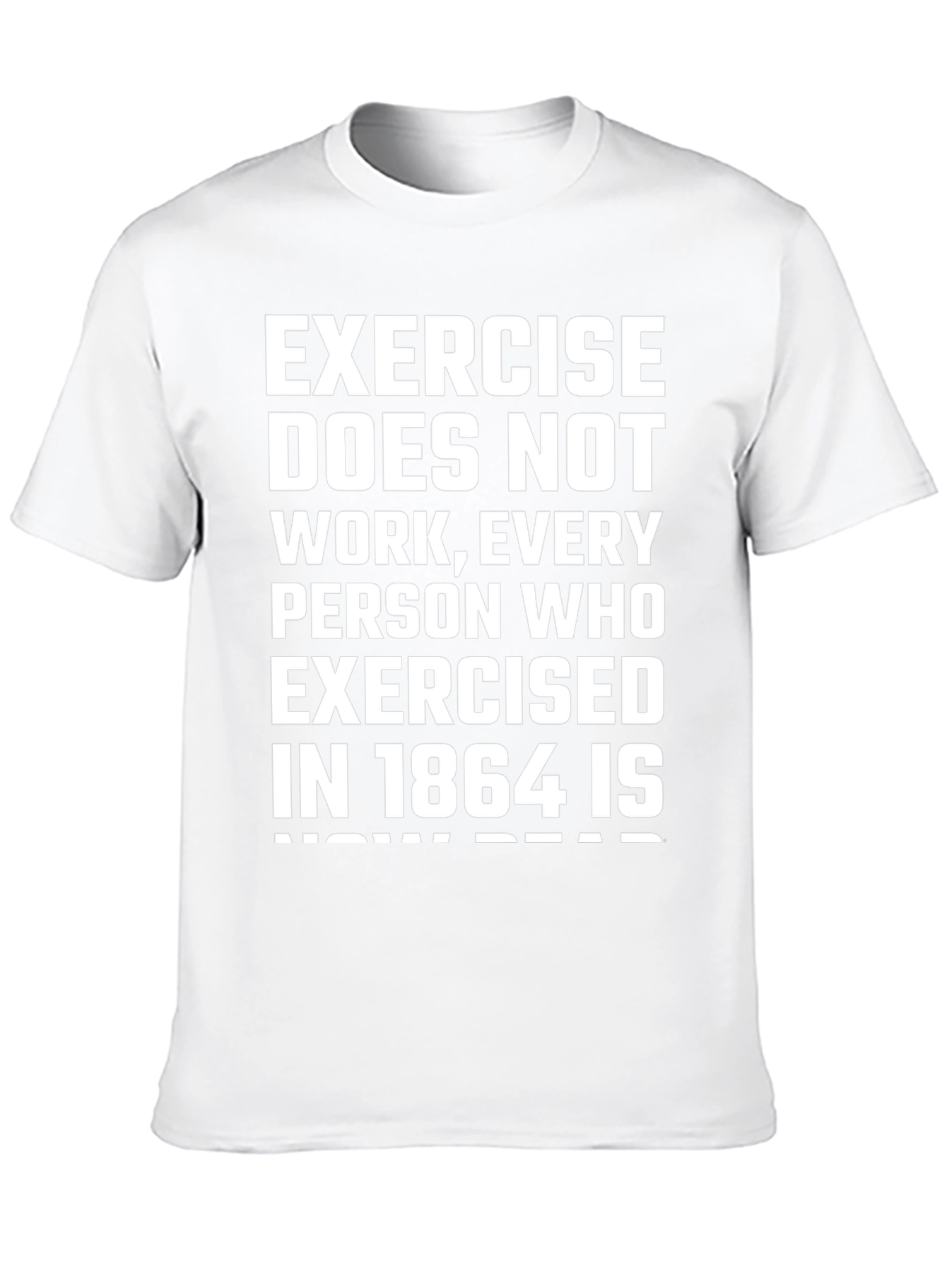 Funny Exercise Dead T-Shirt