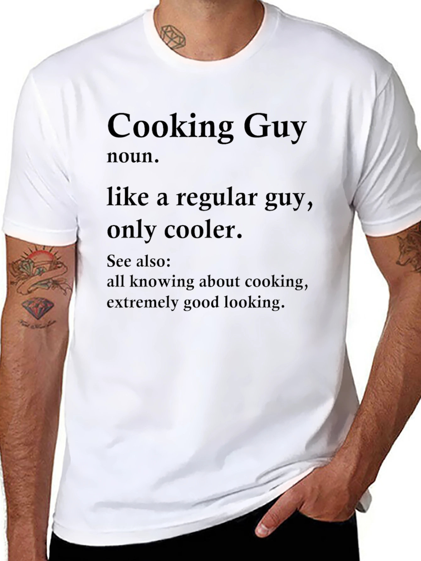Cooking Guy T-Shirt - Funny Definition