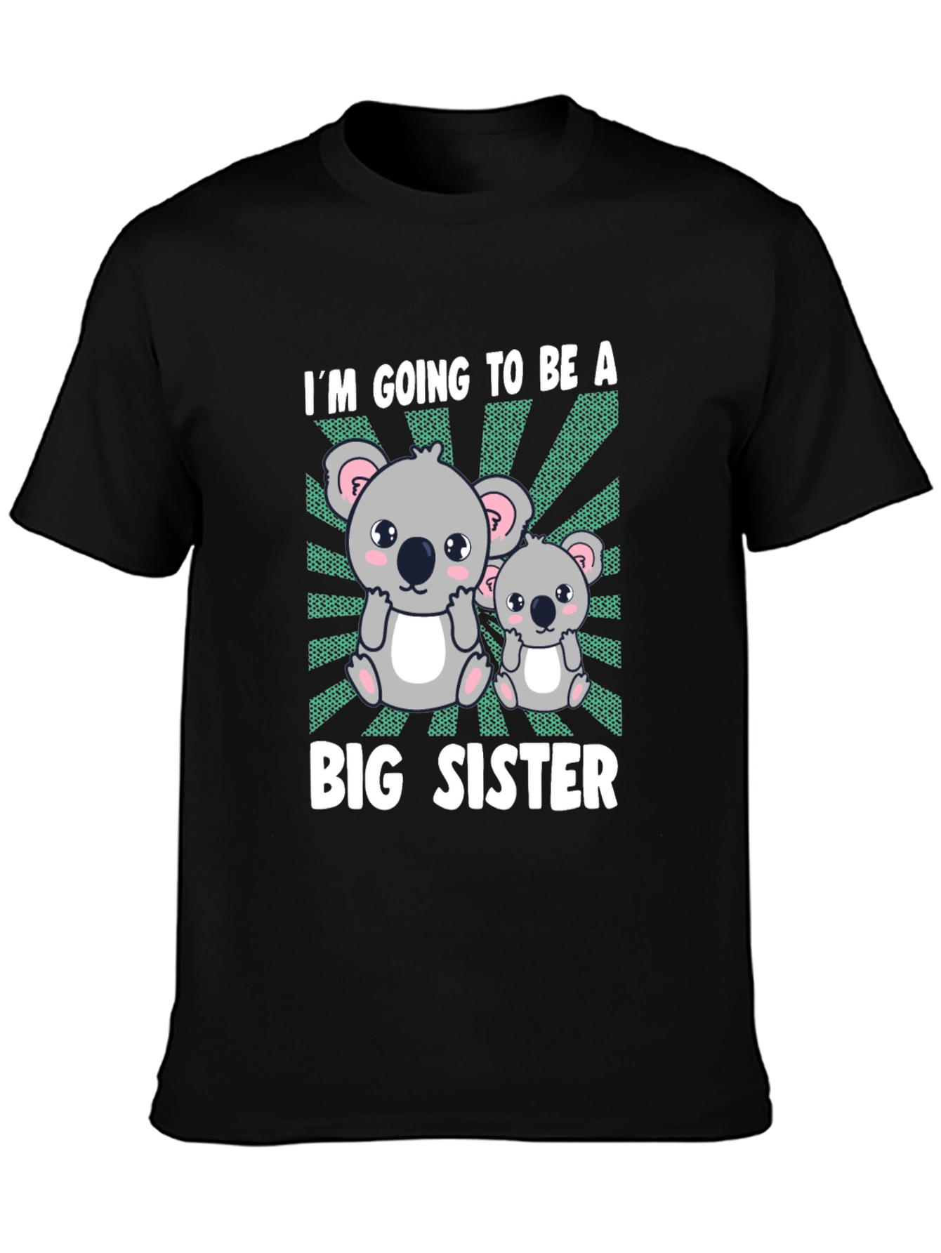 Big Sister Koala Bear Pregnancy Announcement T-Shirt