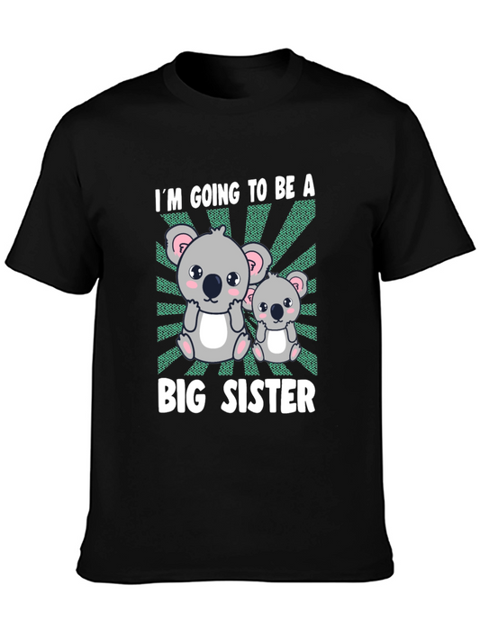 Big Sister Koala Bear Pregnancy Announcement T-Shirt