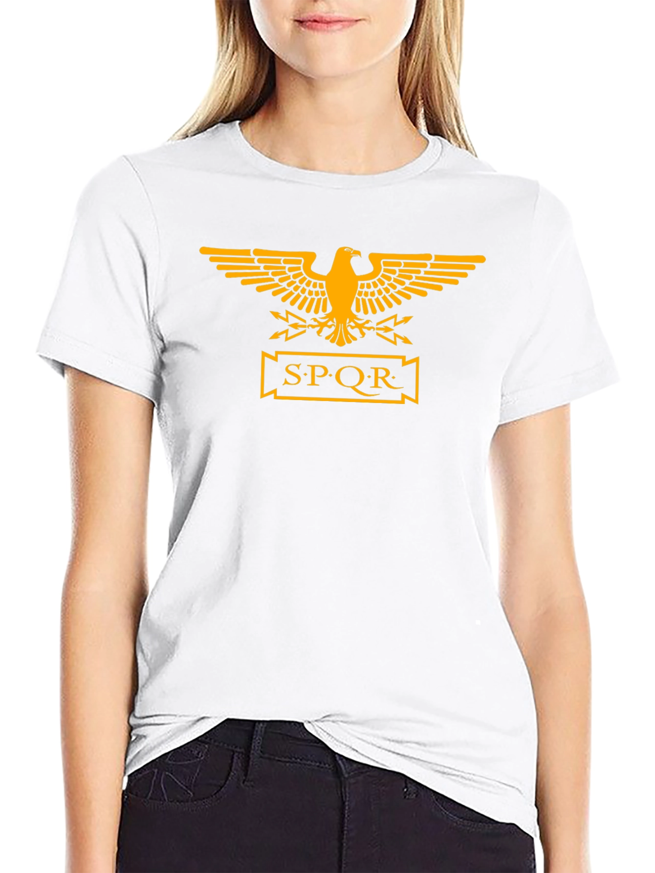 Roman Eagle SPQR T-Shirt