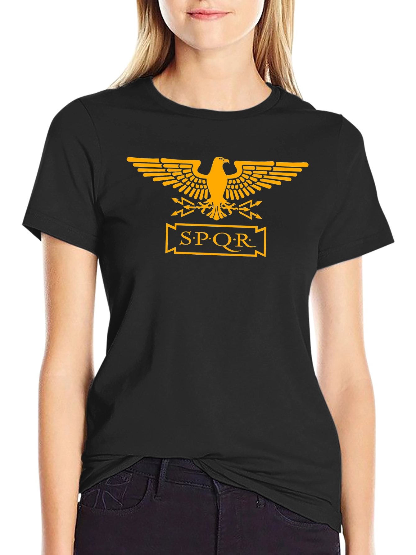 Roman Eagle SPQR T-Shirt