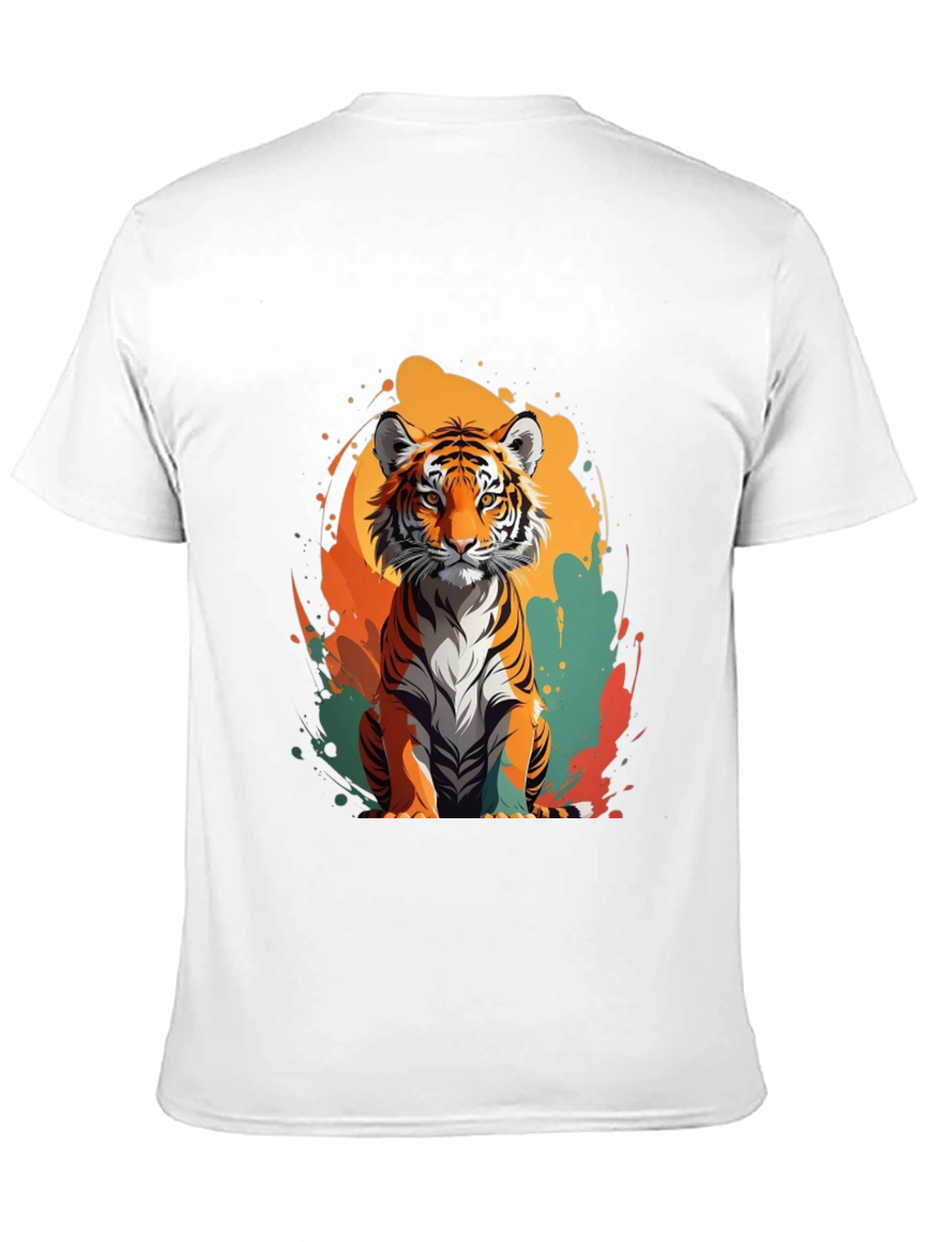 Tiger Graphic Tee - Trendy Casual Wear