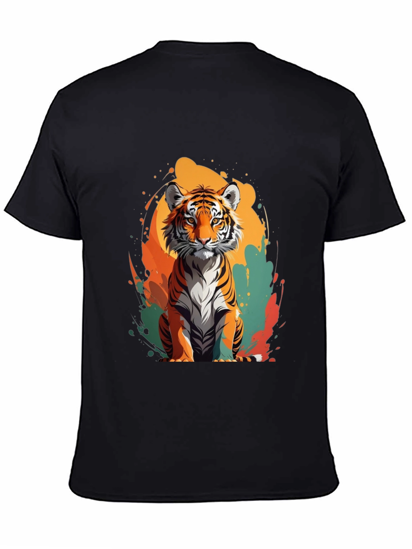 Tiger Graphic Tee - Trendy Casual Wear