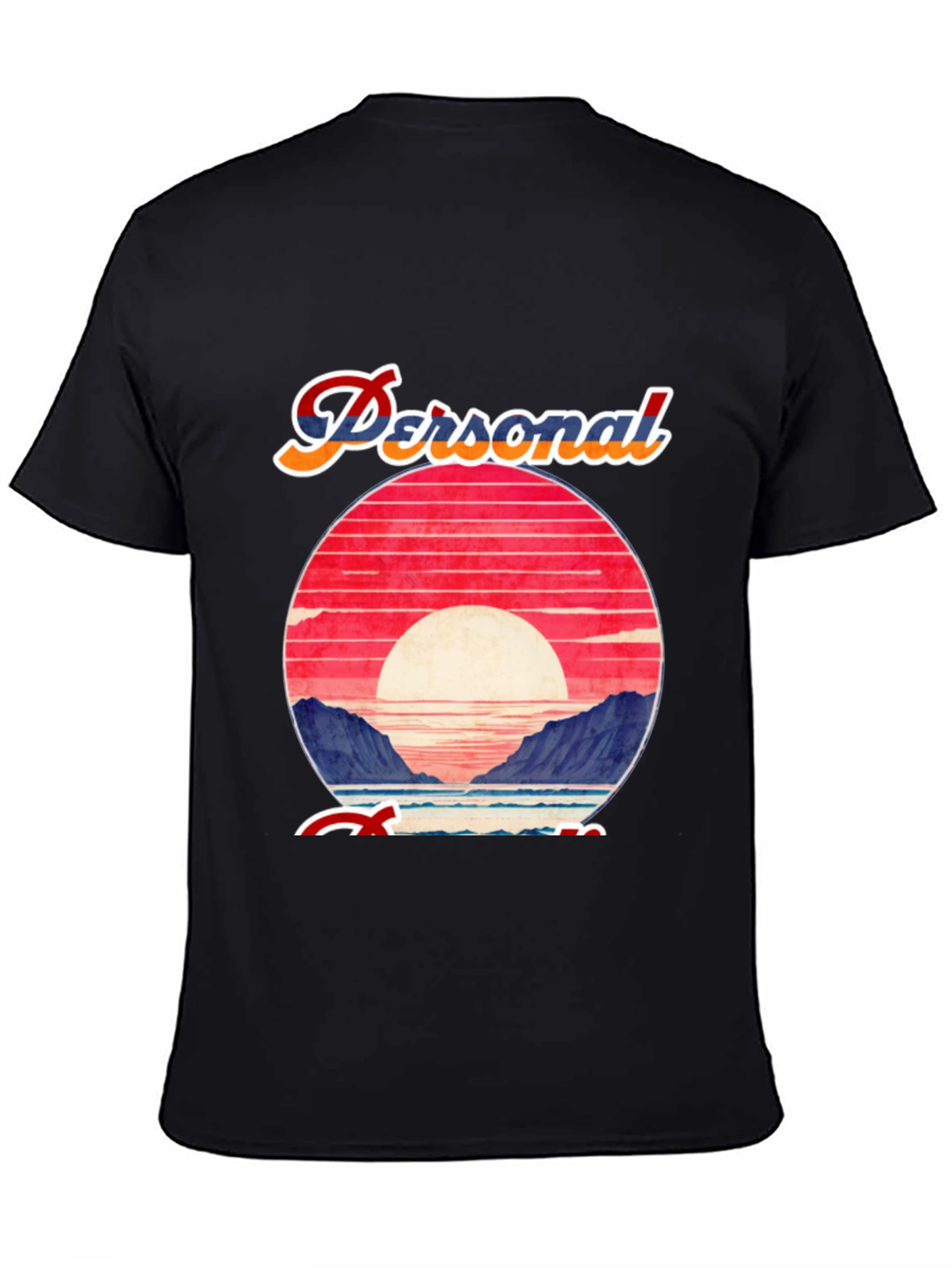 Personal Space Black Graphic T-Shirt
