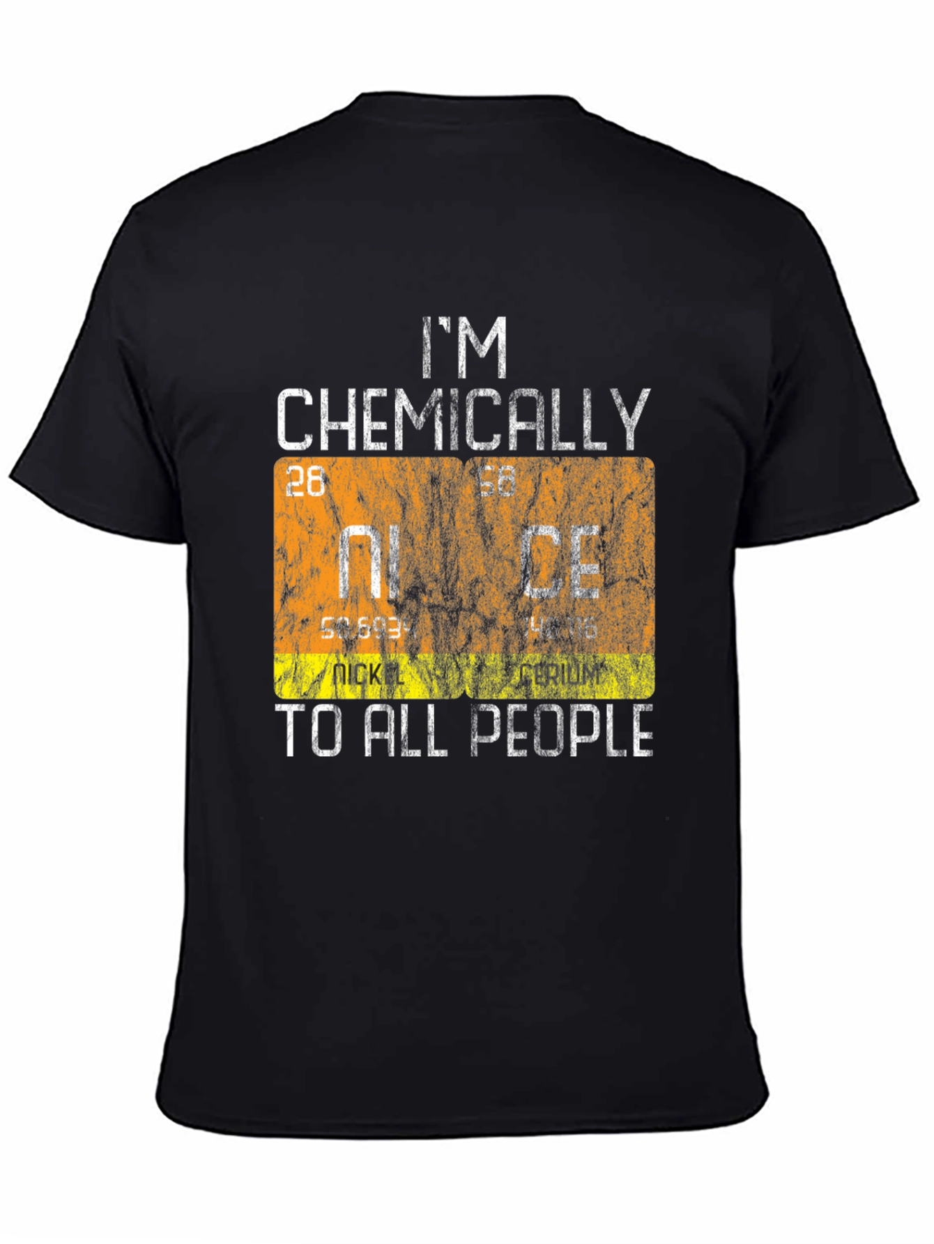 Chemically Nice T-Shirt - Science Pun Tee