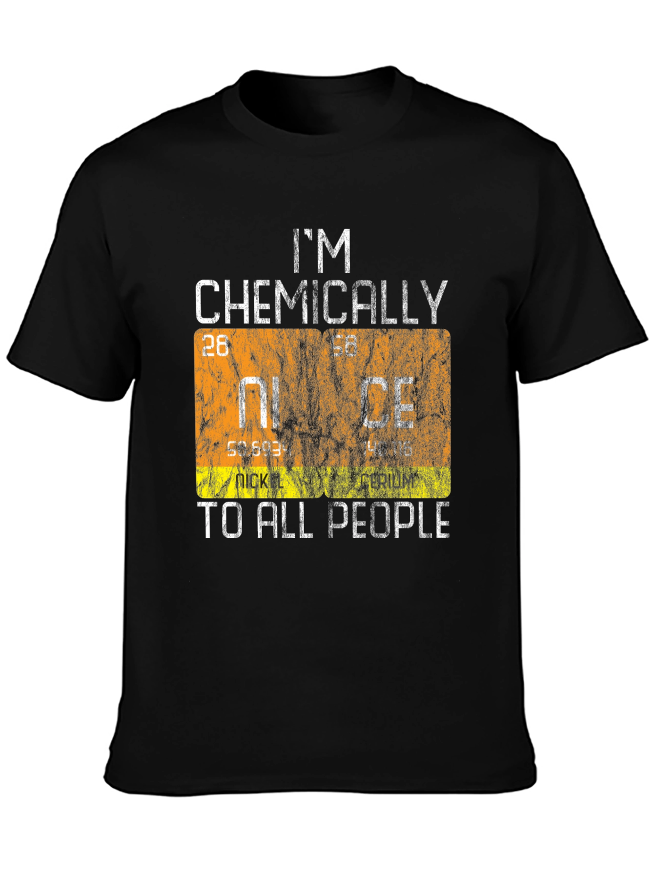 Chemically Nice T-Shirt - Science Pun Tee