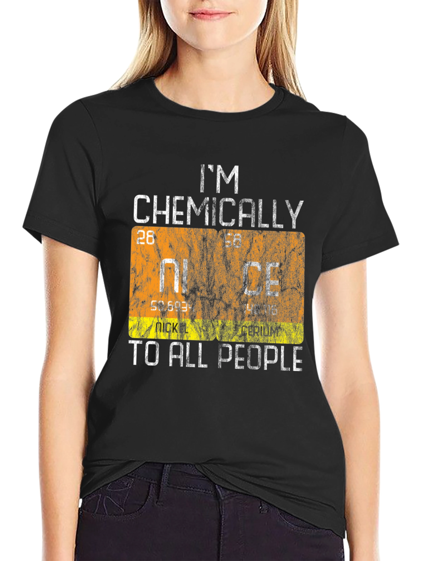Chemically Nice T-Shirt - Science Pun Tee