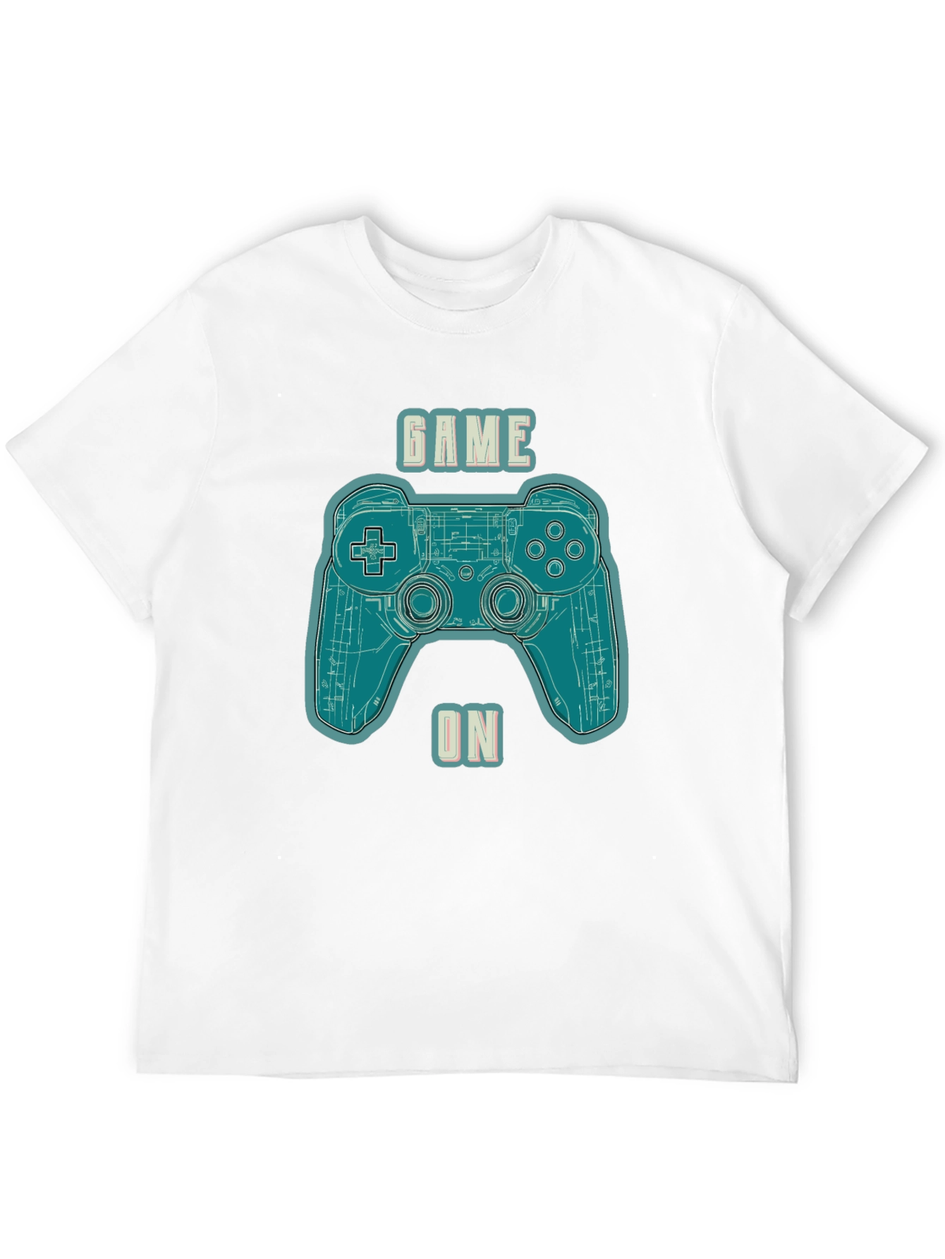 Game On Controller Graphic Tee - Gamer Style