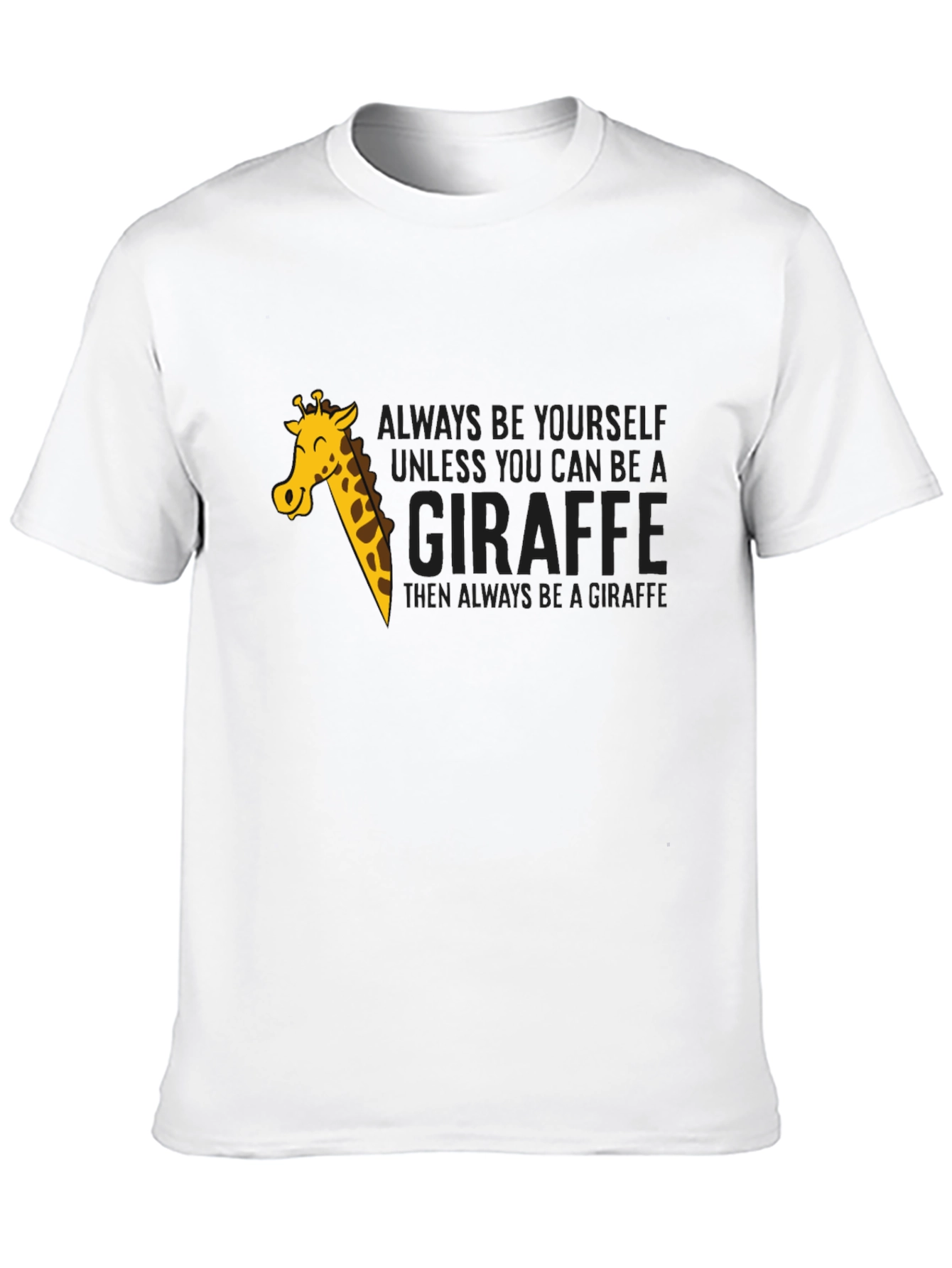 Giraffe Graphic T-Shirt - Funny Animal Lover Tee