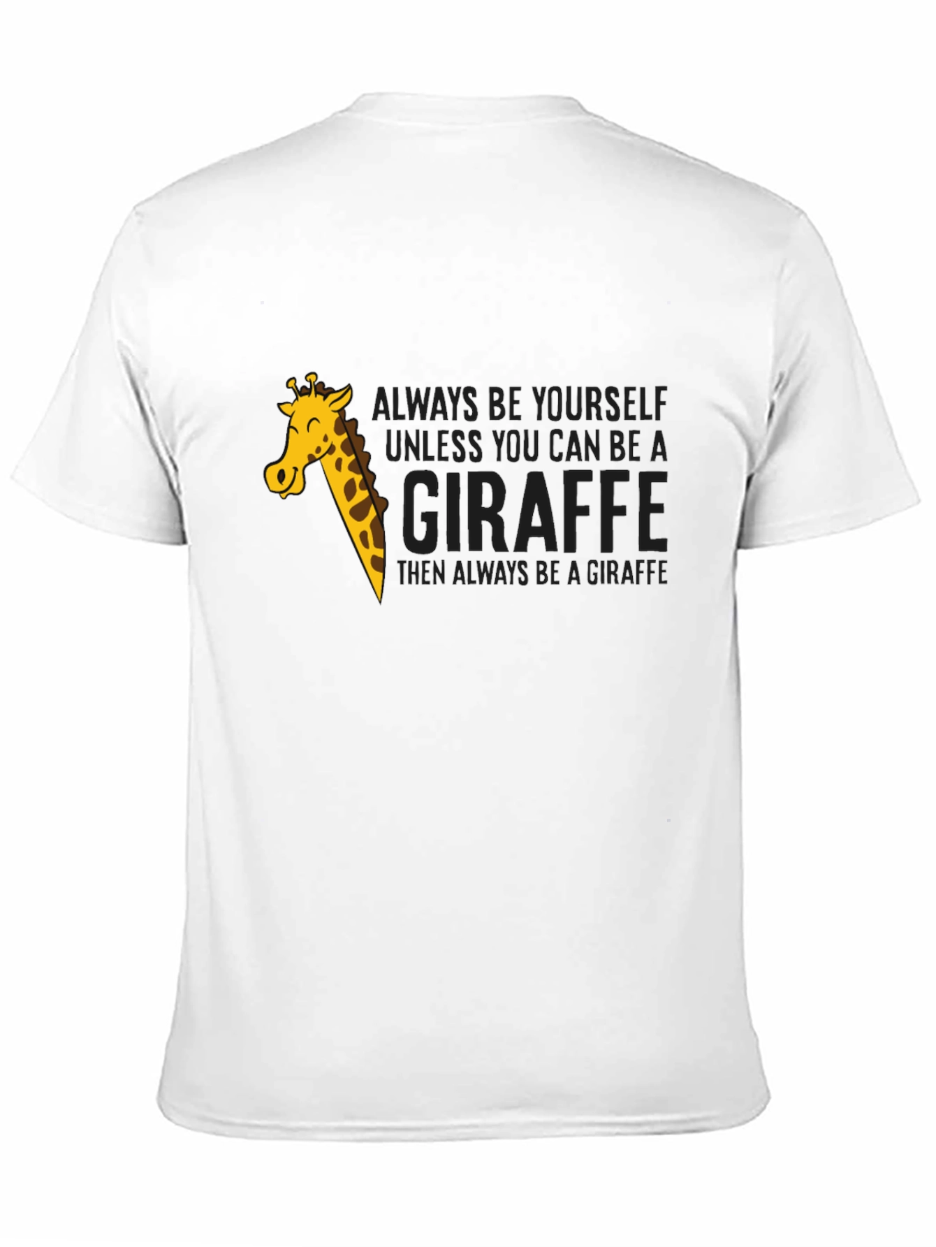 Giraffe Graphic T-Shirt - Funny Animal Lover Tee