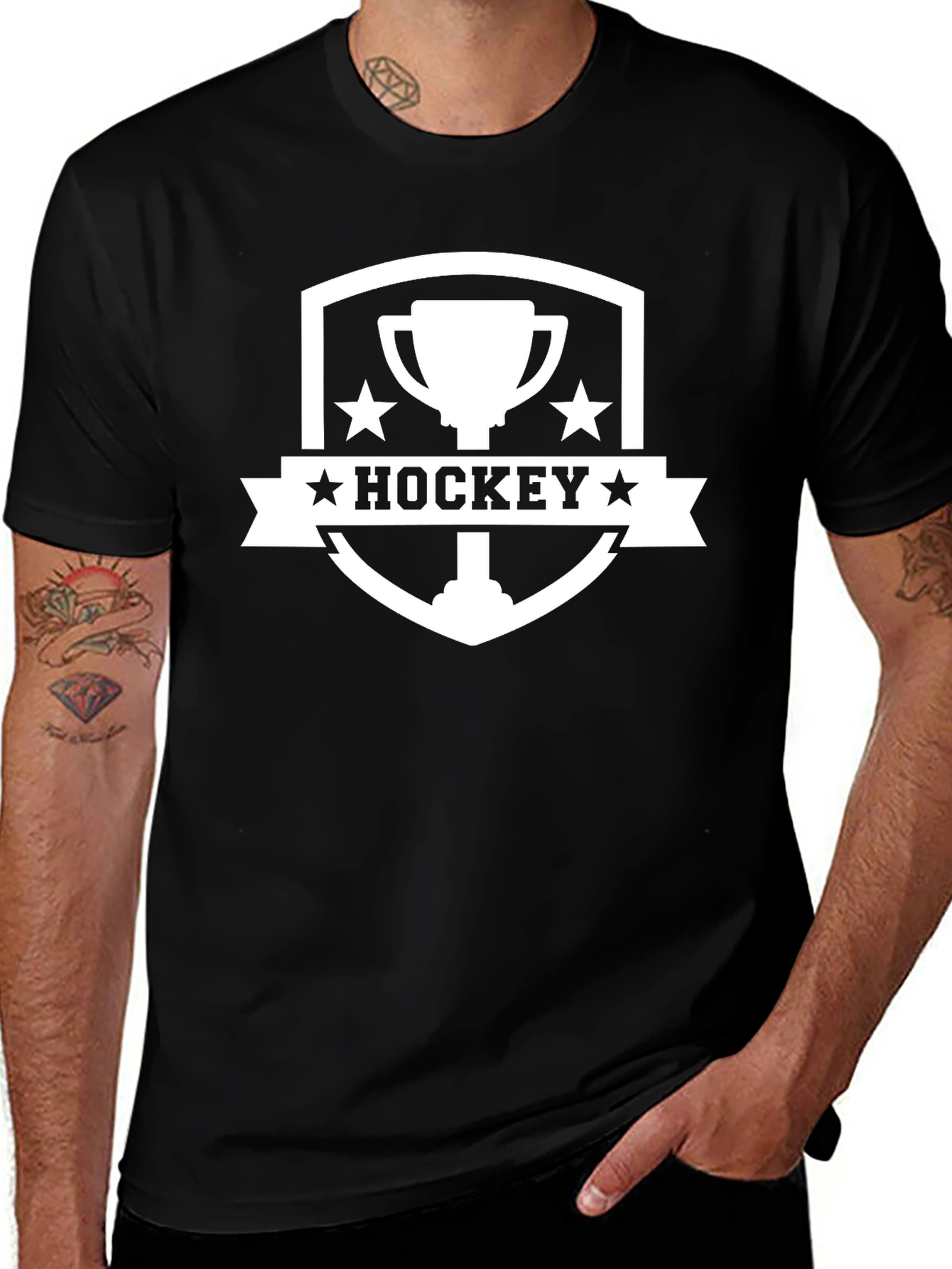 Hockey Trophy Graphic T-Shirt