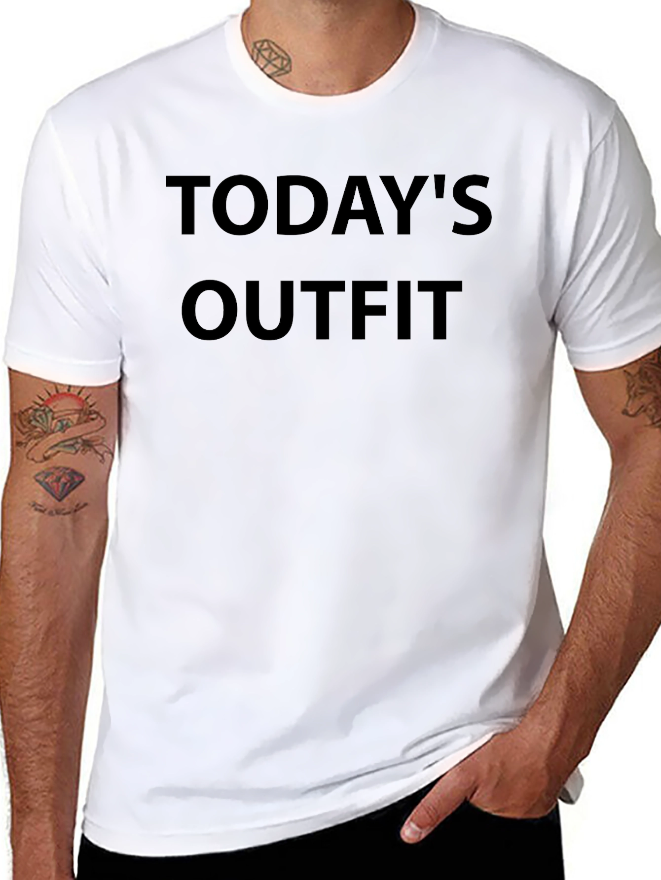 Todays Outfit Graphic Tee