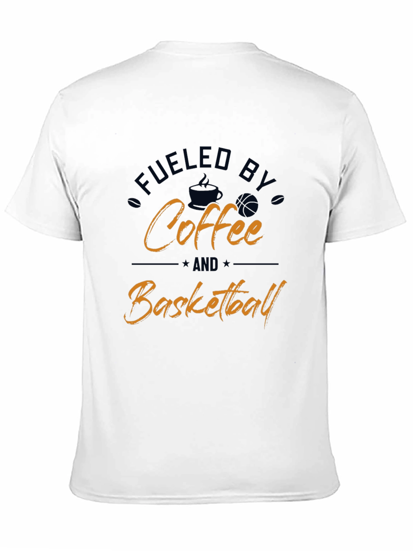 Fueled by Coffee and Basketball T-Shirt