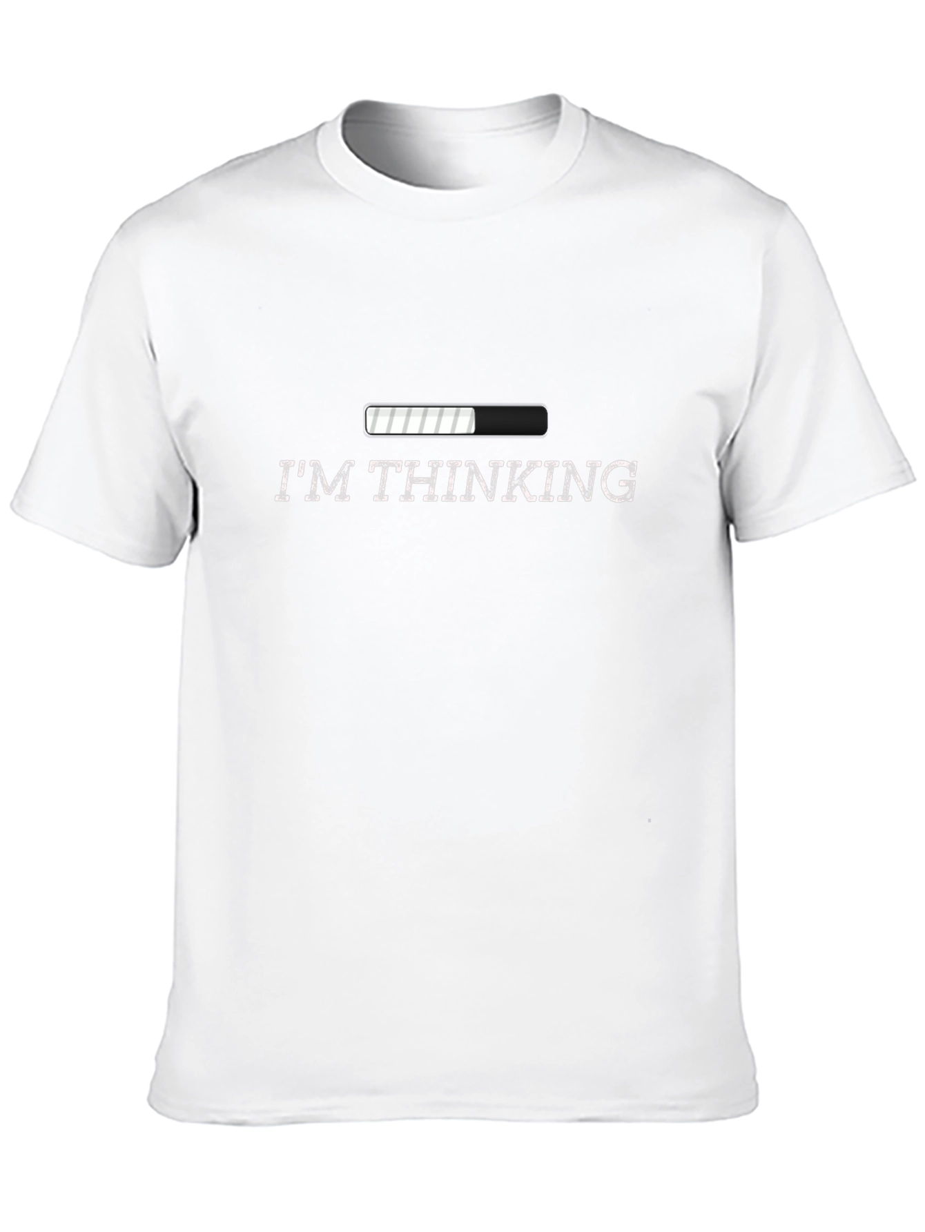 Im Thinking Loading Bar Graphic T-Shirt