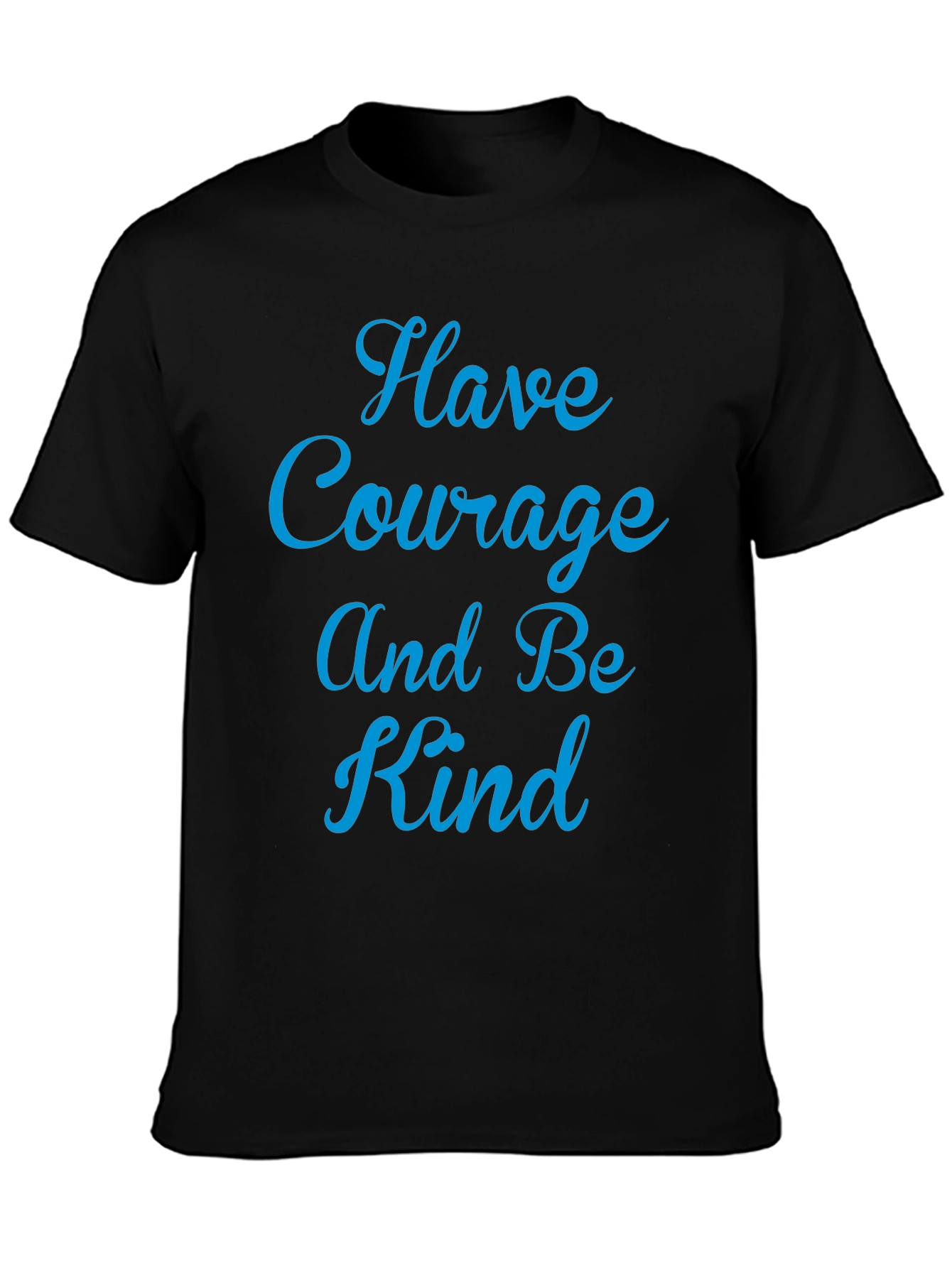 Courage & Kindness Black T-Shirt
