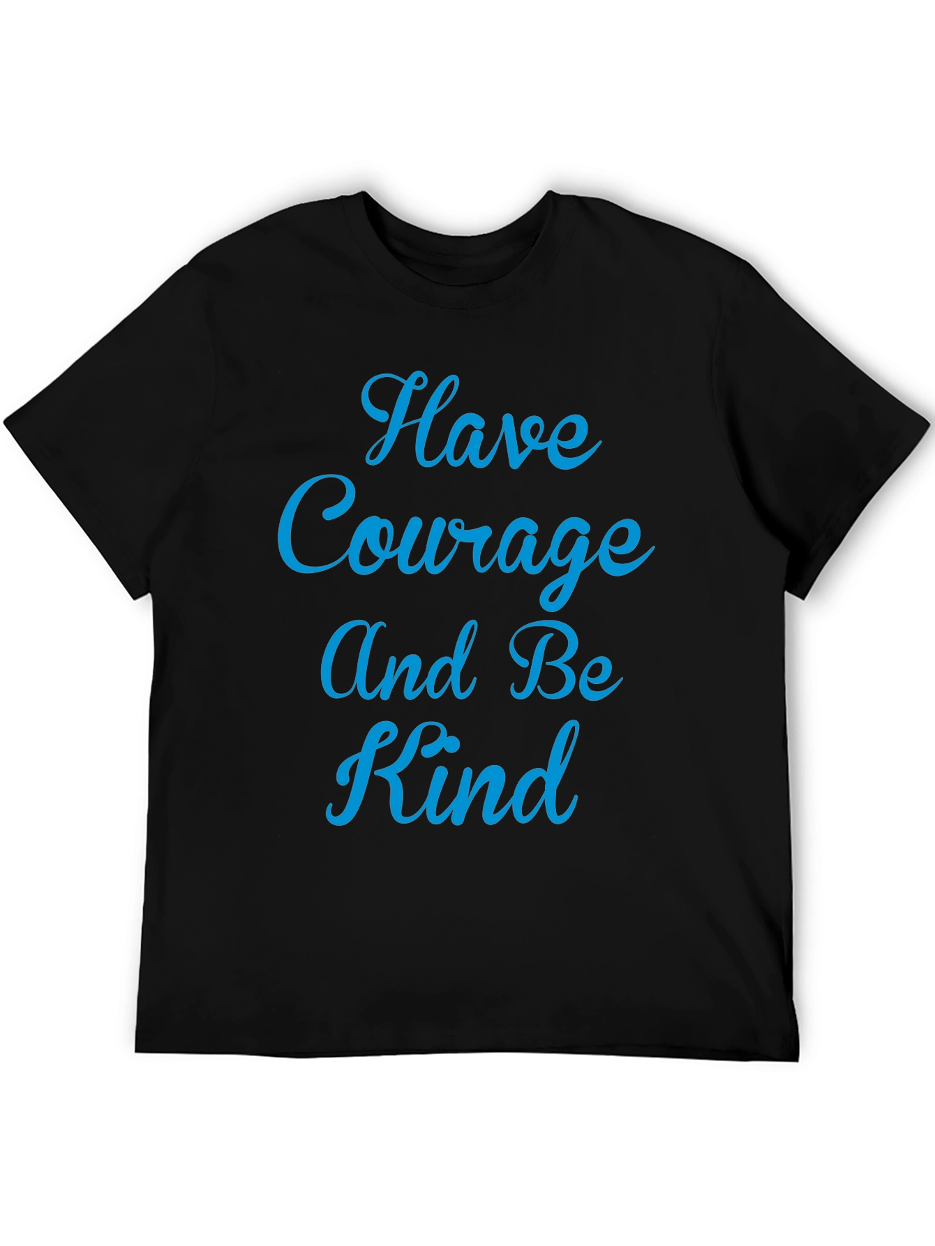 Courage & Kindness Black T-Shirt