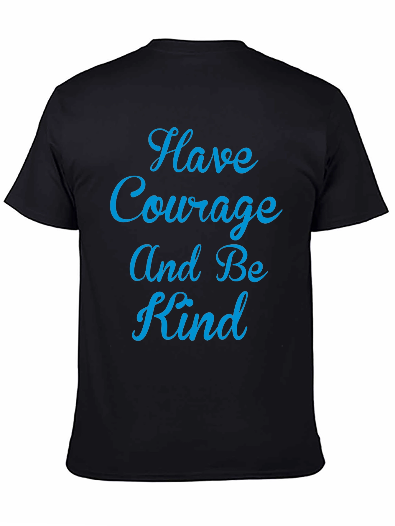 Courage & Kindness Black T-Shirt