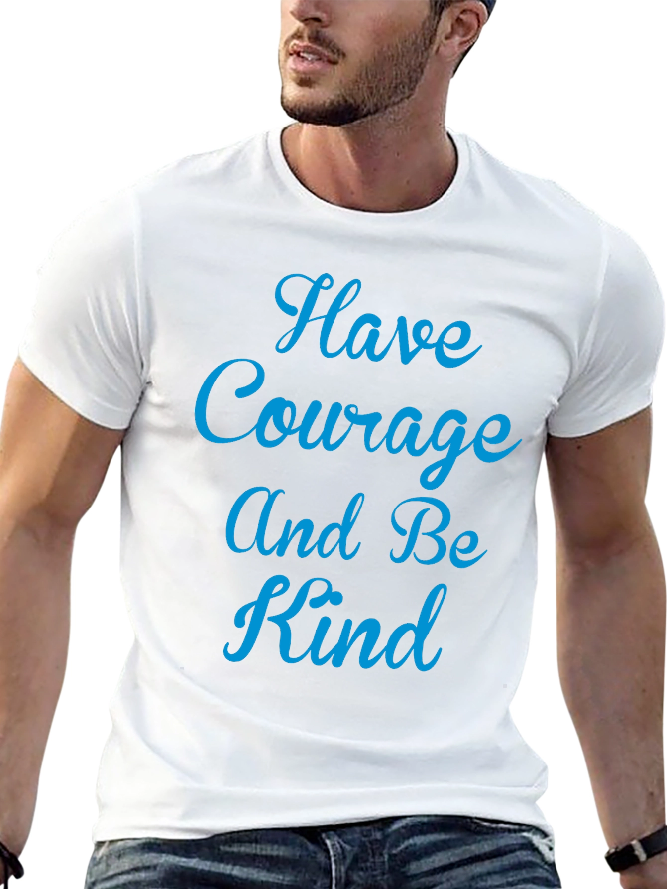 Courage & Kindness Black T-Shirt