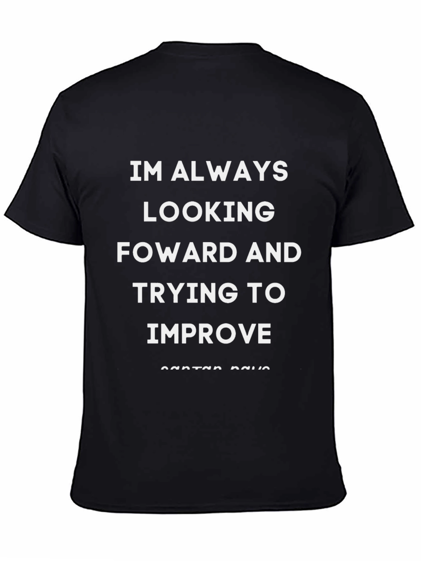Motivational Black T-Shirt