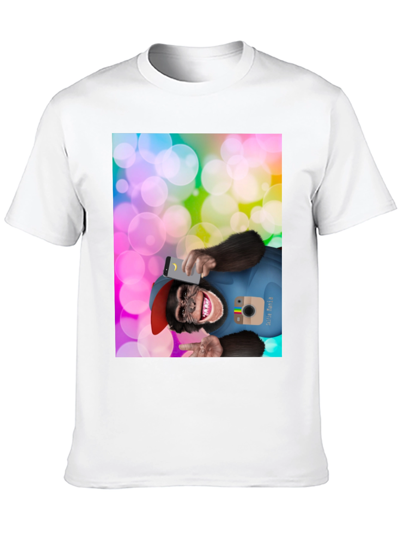 Monkey Selfie Graphic Tee