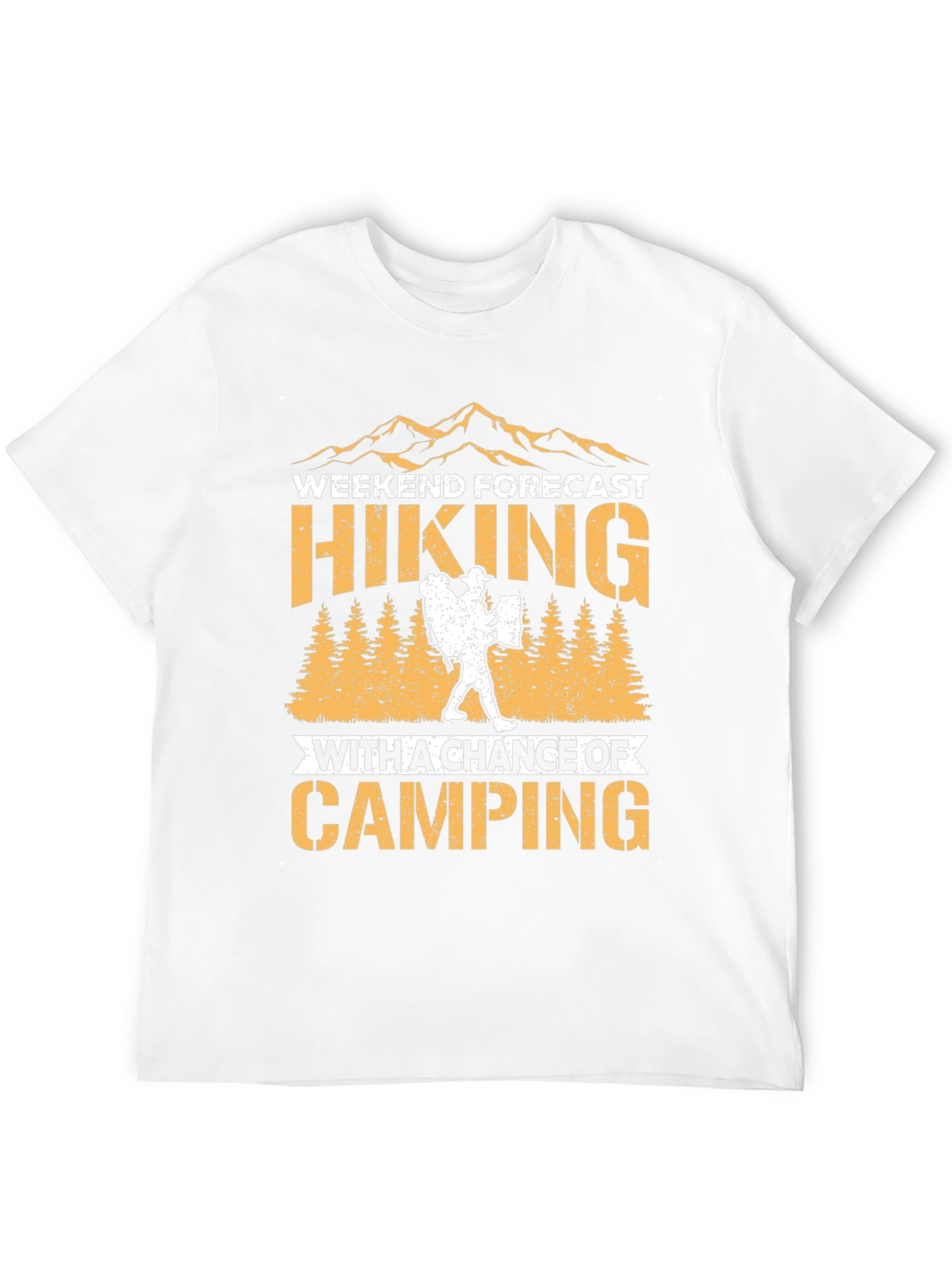 Hiking and Camping Forecast Graphic Tee