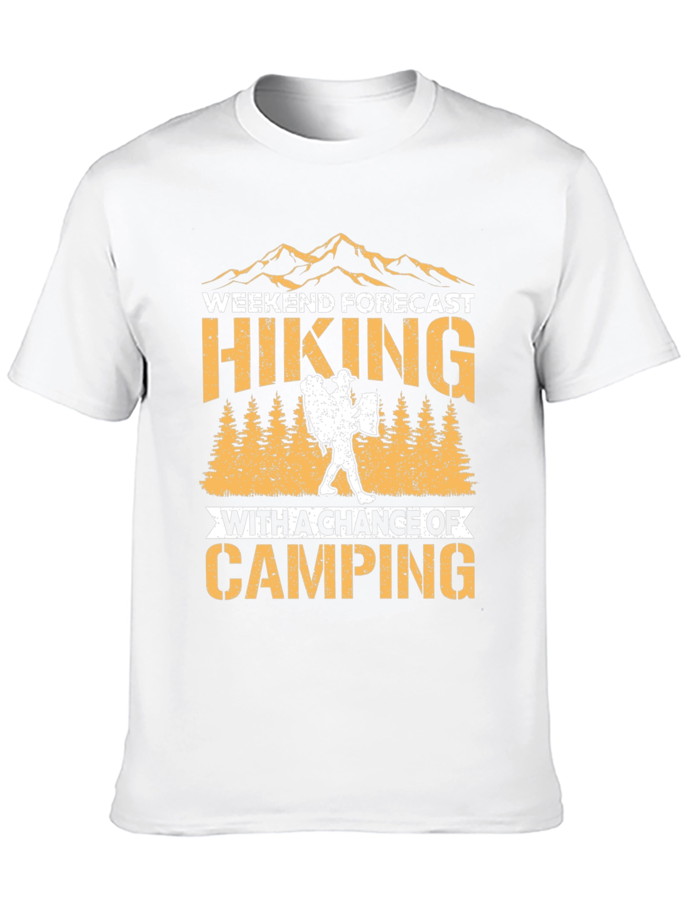 Hiking and Camping Forecast Graphic Tee