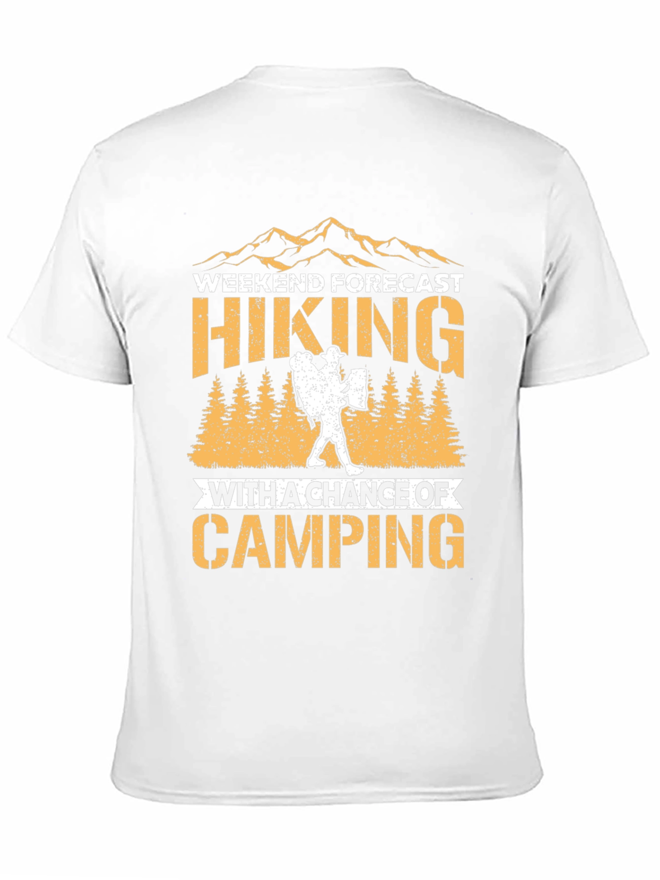 Hiking and Camping Forecast Graphic Tee
