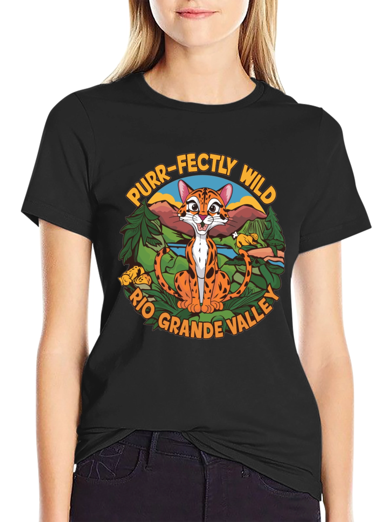Purr-fectly Wild Rio Grande Valley T-Shirt