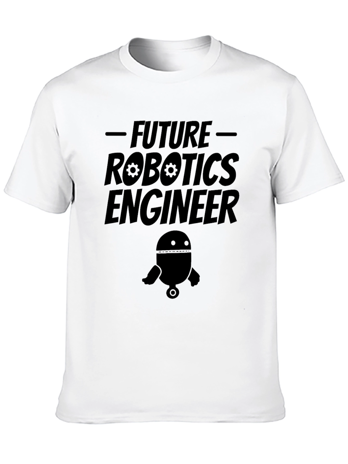 Future Robotics Engineer T-Shirt - Cool Robot Design