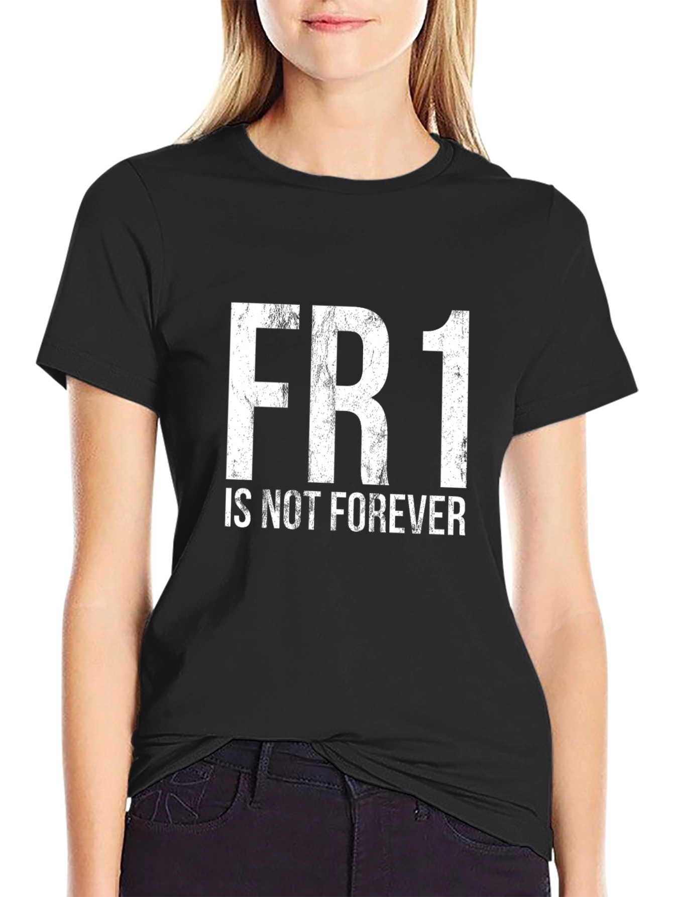 FR1 Is Not Forever Graphic Tee - Black