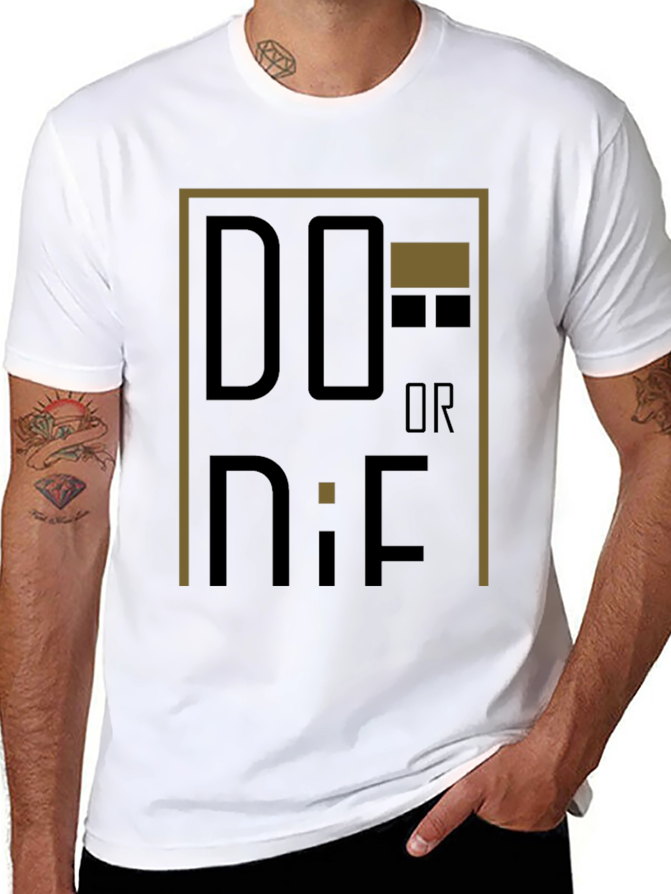 Do or Die Graphic Tee - Bold Style