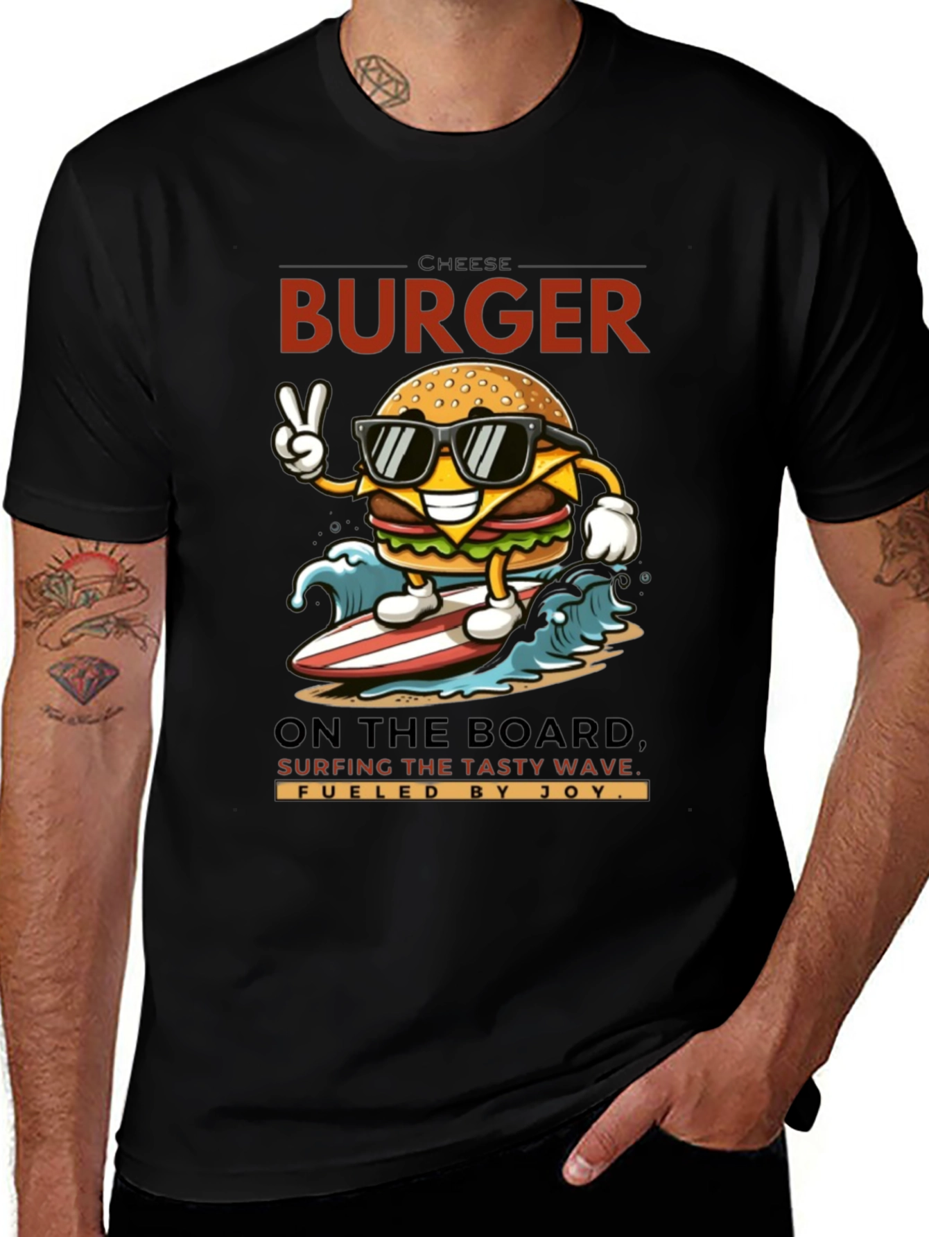 Chill Burger Surfer T-Shirt